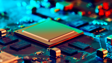 Components on an circuit board