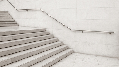 Stairs white