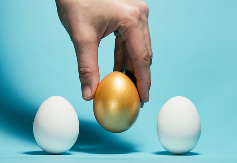 Choosing a golden egg