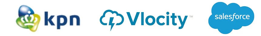 KPN / Vlocity / Salesforce Logo