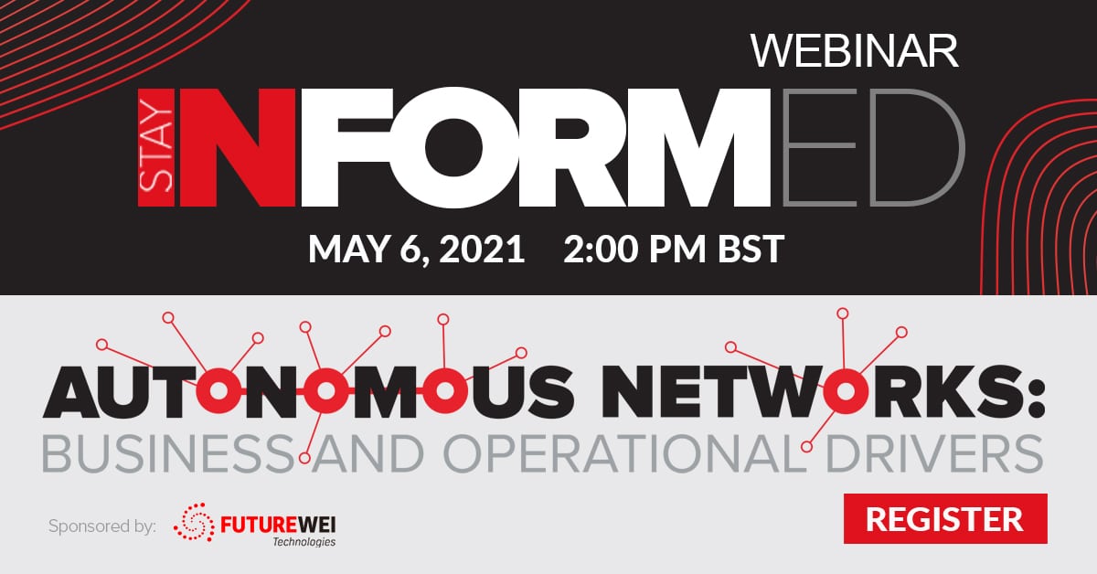 Webinar: Autonomous networks: Business and operational drivers