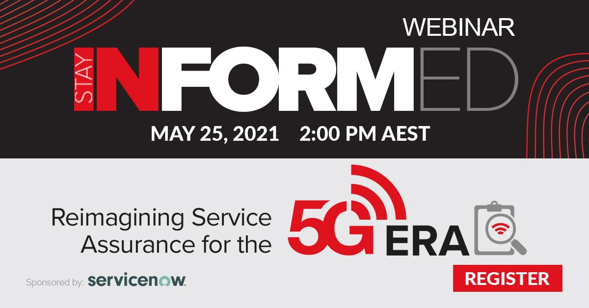 Webinar: Reimagining service assurance for the 5G era