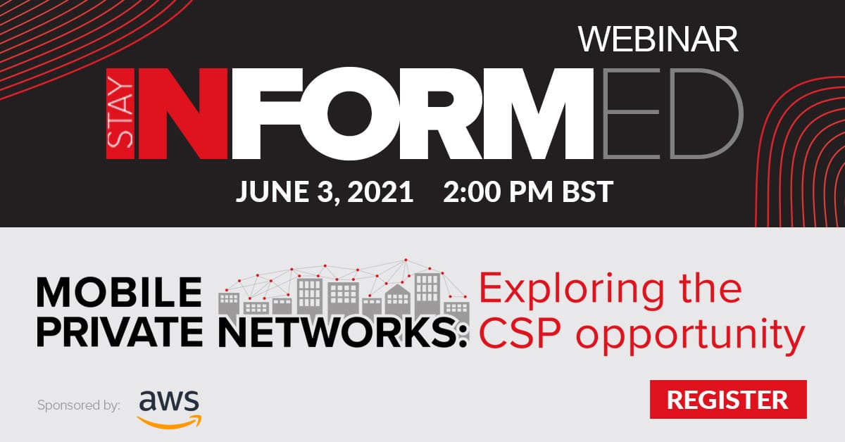 Webinar: Mobile private networks: Exploring the CSP opportunity
