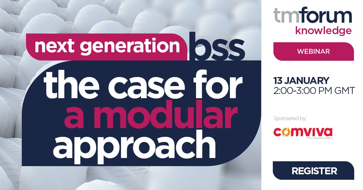Next-generation BSS – the case for a modular approach
