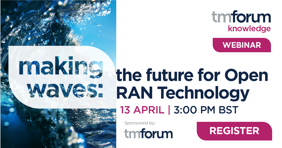 Making waves: the future for Open RAN technology