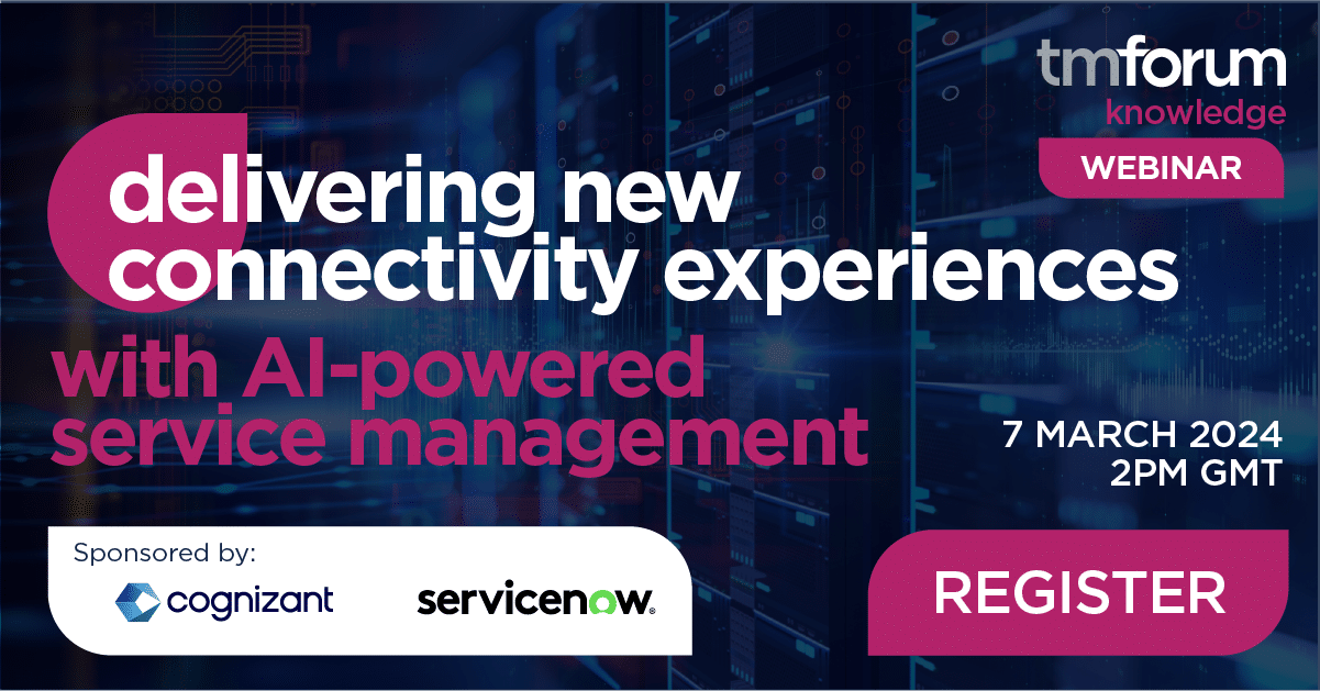 Delivering new connectivity experiences with AI-powered service management