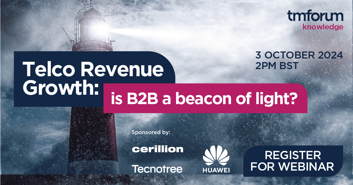Telco revenue growth: Is B2B a beacon of light?