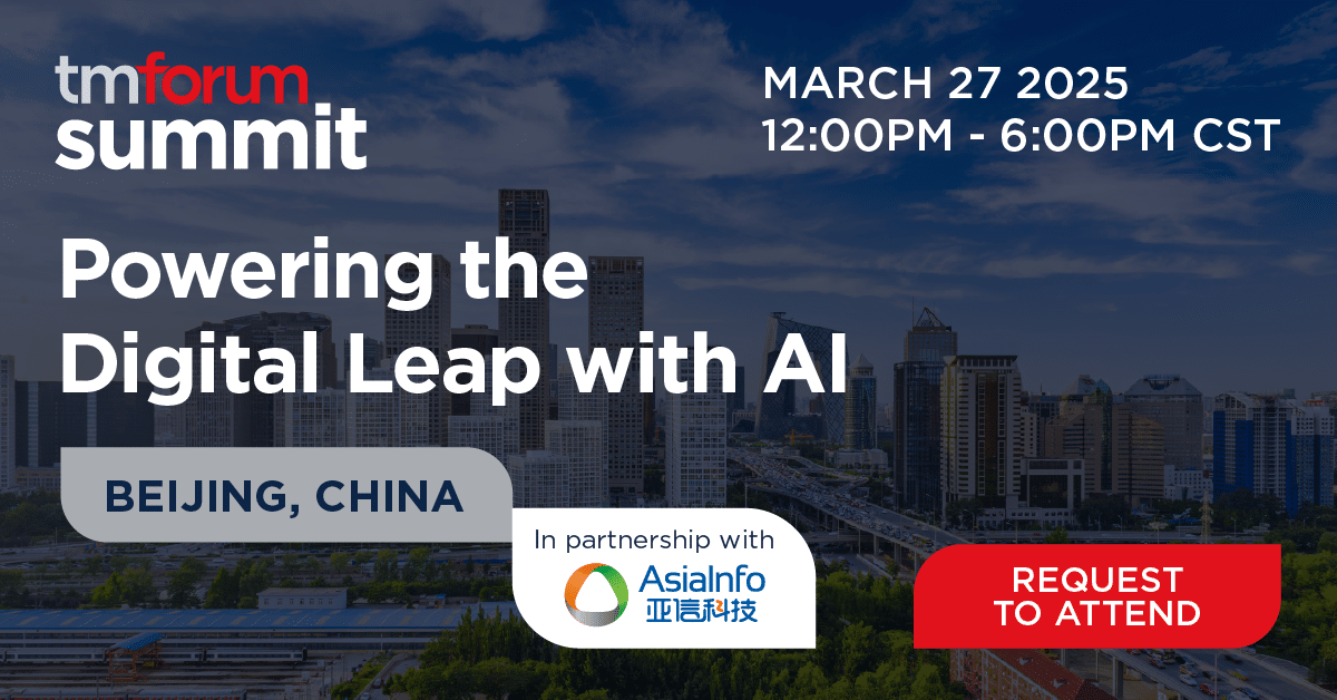 TM Forum Summit: Powering the Digital Leap with AI